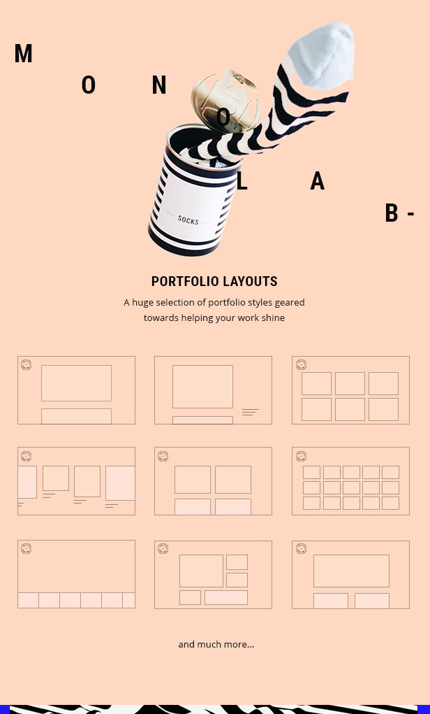 Monolab – Kreatives Portfolio-Thema – 3