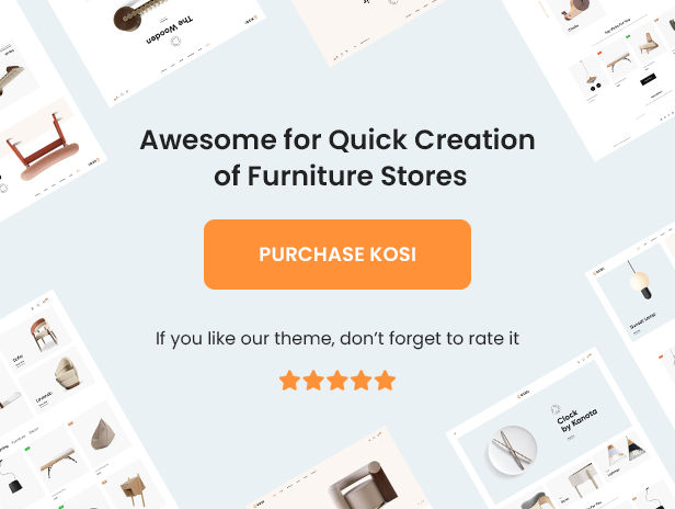 Kosi Elementor – Möbel-E-Commerce-Prestashop-Theme 