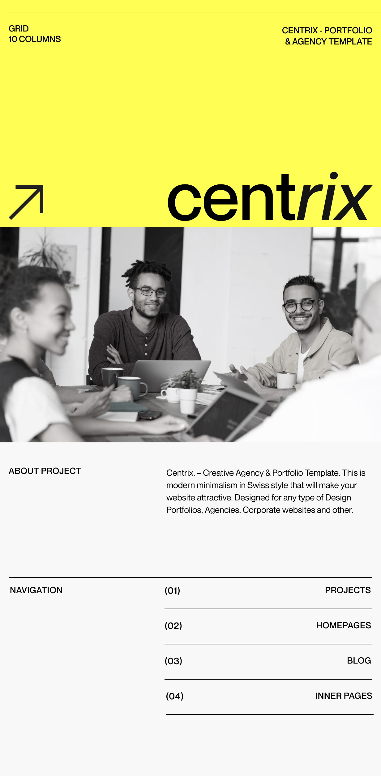 Centrix – Agentur- und Portfolio-WordPress-Theme – 4