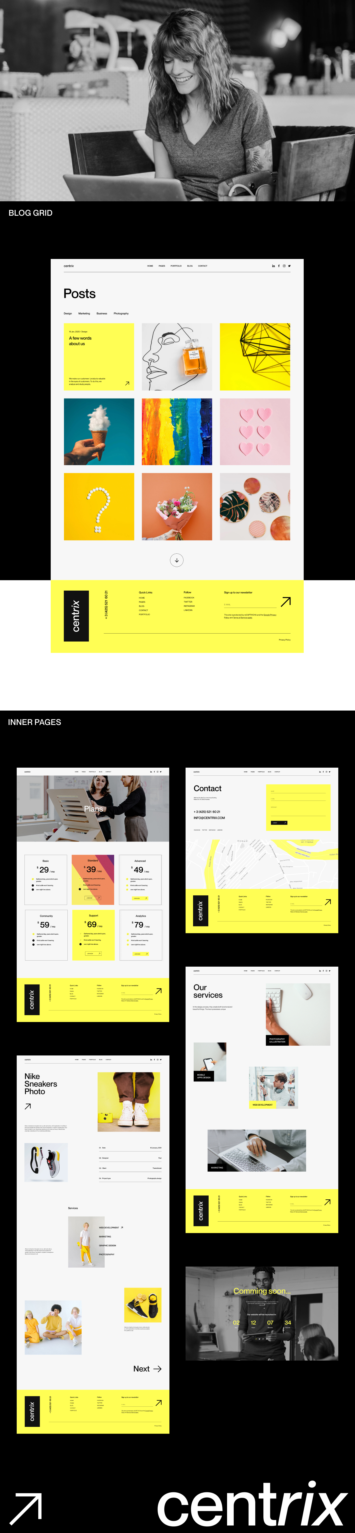 Centrix – Agentur- und Portfolio-WordPress-Theme – 9