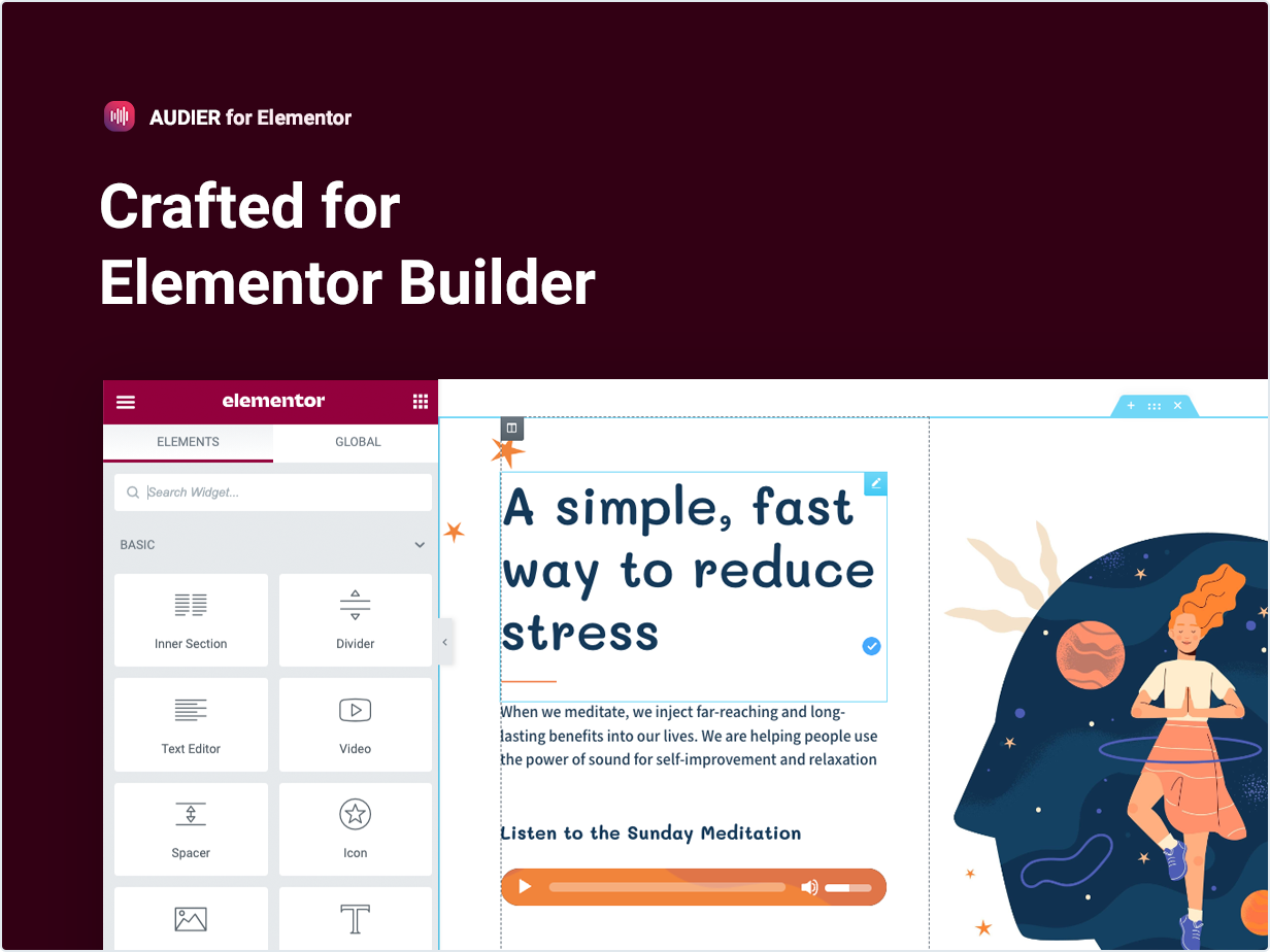 Hergestellt für den Elementor-Builder