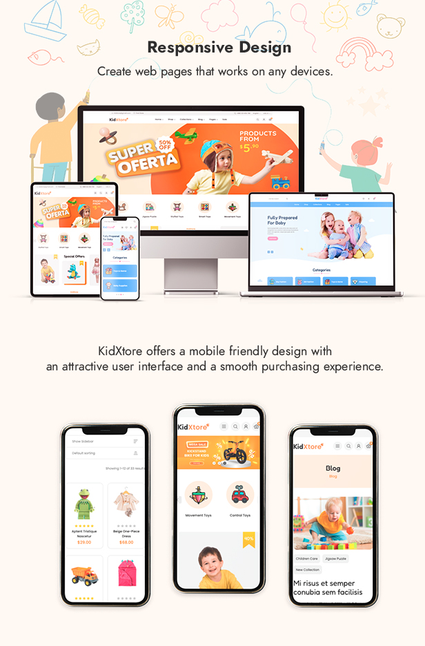 KidXtore – WooCommerce-Theme für Babyshop und Kinderladen – 9