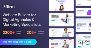 Affirm - Marketing & Digital Agency WordPress Template