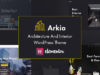 Arkio – WordPress-Template für Architektur und Inneneinrichtung