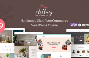 Artfusy – WordPress-Vorlage für den handgefertigten und Kunsthandwerksladen