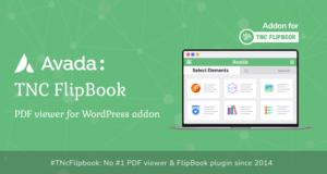 Avada – TNC FlipBook – PDF-Viewer für WordPress Addon
