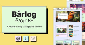 Barlog – ein modernes Blog- und Magazinthema