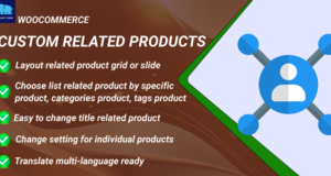 Benutzerdefinierte verwandte Produkte für WooCommerce