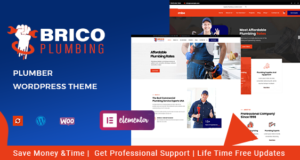 Brico – Klempner-WordPress-Vorlage