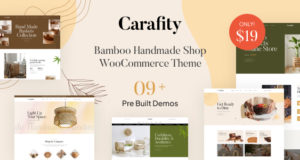 Carafity – Bamboo Handmade Shop WooCommerce Layout