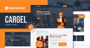 Cargel – Logistic Cargo Elementor Template Kit