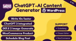 ChatGPT-AI Content Generator WordPress