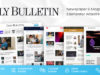 Daily Bulletin – WordPress-Layout für Zeitschriften und Zeitungen
