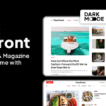 Fourfront - Modern News & Magazine WordPress Template with Dark Mode