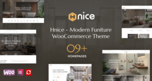 Hnice – WooCommerce-Layout für moderne Möbel