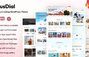 JusDial – Verzeichnis und Auflistung des WordPress-Themes