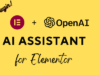 KI-Assistent für Elementor – OpenAI GPT