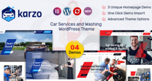 Karzo – WordPress-Layout für Autoservice und Waschen