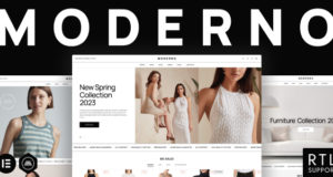 Moderno – WooCommerce-Template für Mode- und Möbelgeschäfte