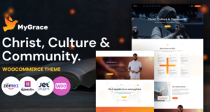 MyGrace – WordPress-Layout für Kirchen und Wohltätigkeitsorganisationen