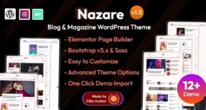 Nazare – WordPress-Layout für Blogs und Zeitschriften