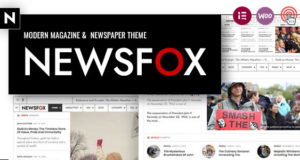 Newsfox – WordPress-Template für Zeitungen und Zeitschriften