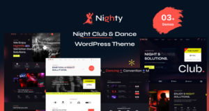 Nighty – Nachtclub-WordPress-Template