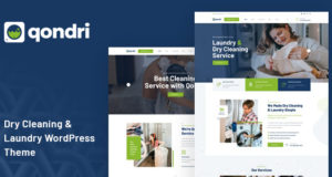 Qondri – WordPress-Template für chemische Reinigung und Wäscherei