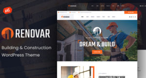 Renovar – WordPress-Layout für Bauunternehmen