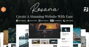 Rosana – Kreatives WordPress-Blog-/Magazin-Template