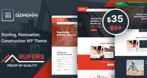 Rufers – WordPress-Template für Renovierungsdienste