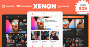 Xenon – Audio-/Video-Podcast- und Blog-WordPress-Layout