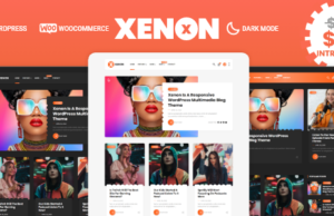 Xenon – Audio-/Video-Podcast- und Blog-WordPress-Layout