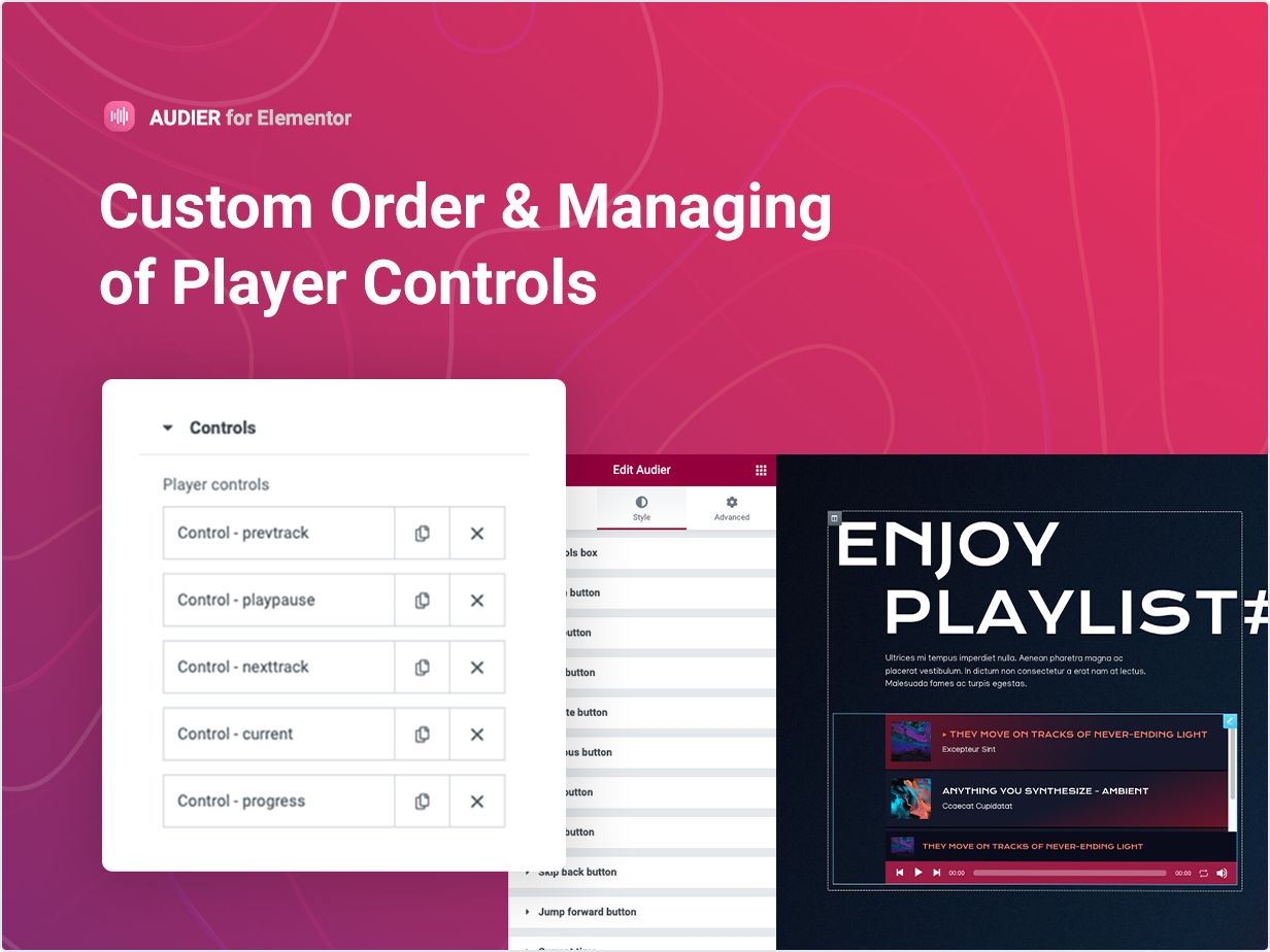 Benutzerdefinierte Reihenfolge und Verwaltung der Spielerkontrolle