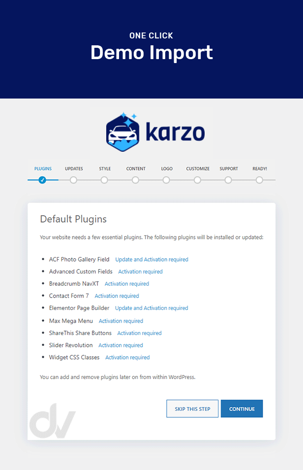 Karzo WordPress-Theme