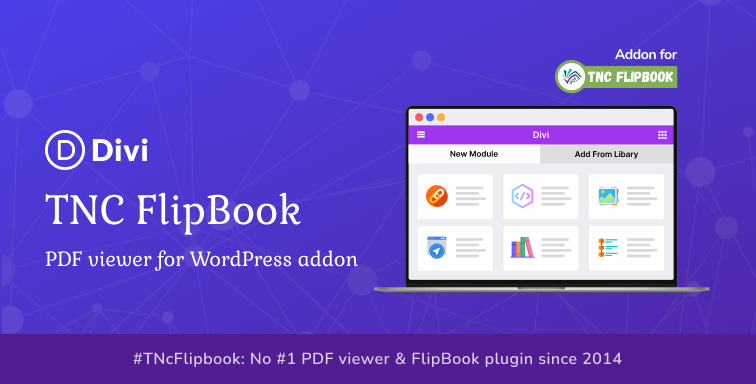 Divi – TNC FlipBook – PDF-Viewer für WordPress Addon