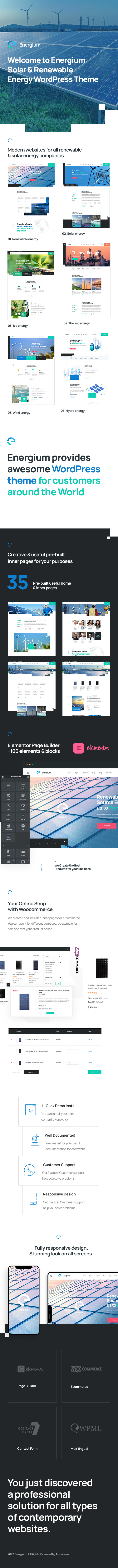 Energie |  WordPress-Theme für alternative und erneuerbare Energien – 1