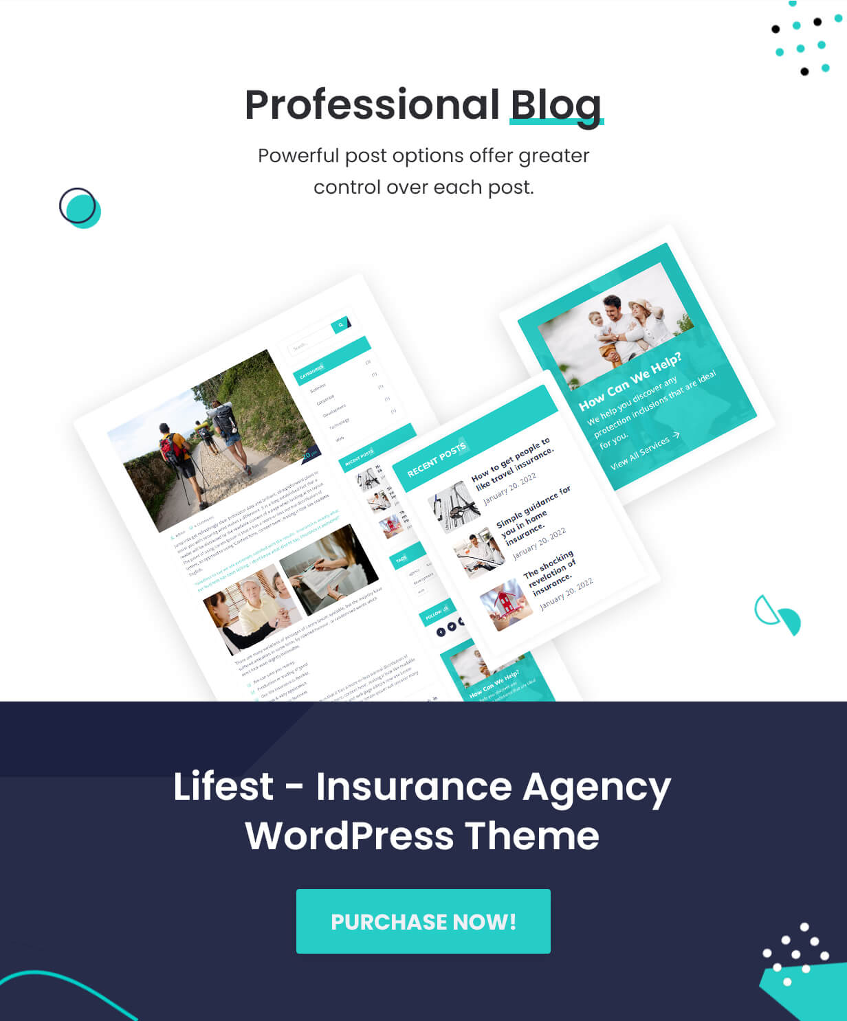 WordPress-Theme für Versicherungsagenturen