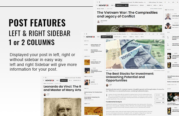 Newsfox – WordPress-Theme für Zeitungen und Zeitschriften – 4