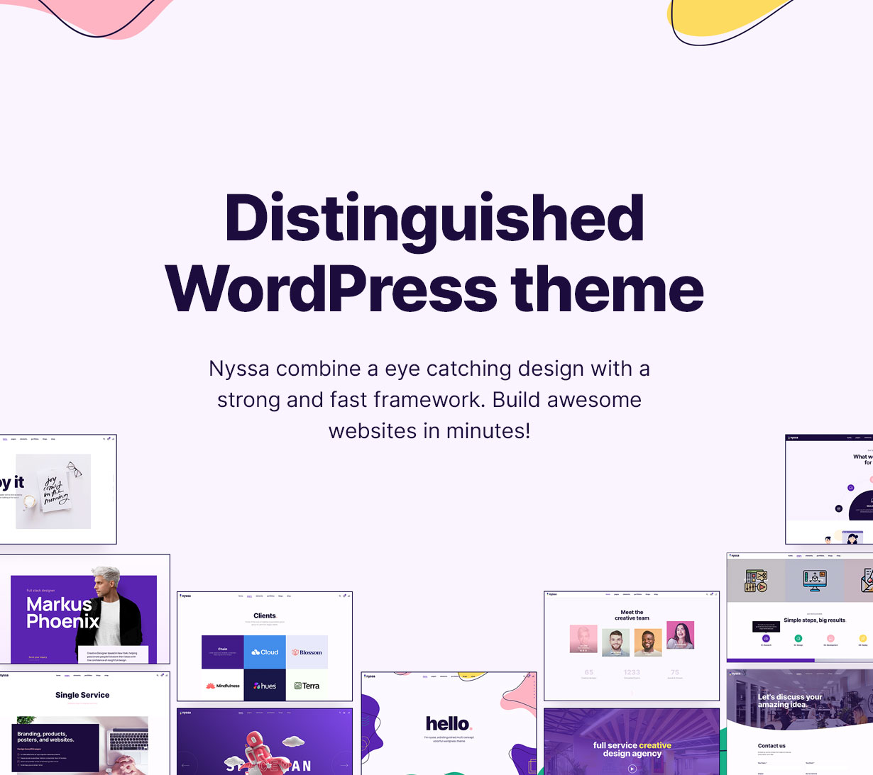 Nyssa – Ein- und mehrseitiges Mehrzweck-WordPress-Theme – 1