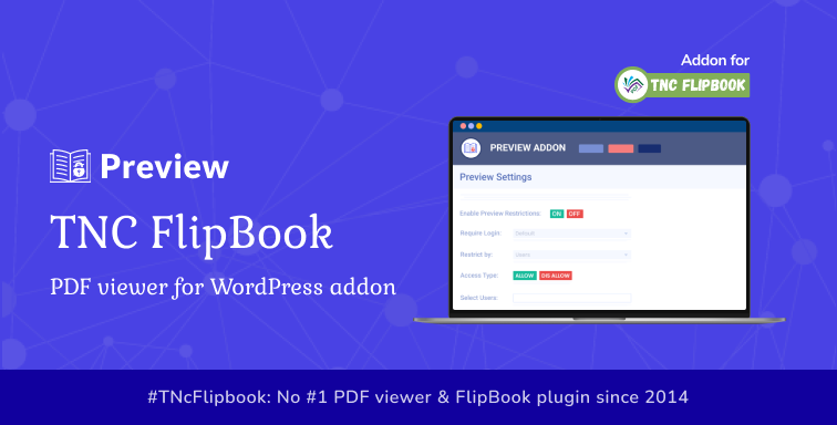 Vorschau – TNC FlipBook – PDF-Viewer für WordPress Addon