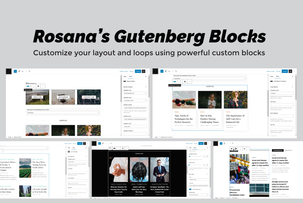 Rosana WordPress-Theme