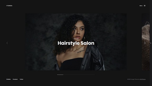 Itonga – Portfolio- und persönliches Blog-WordPress-Theme – 2