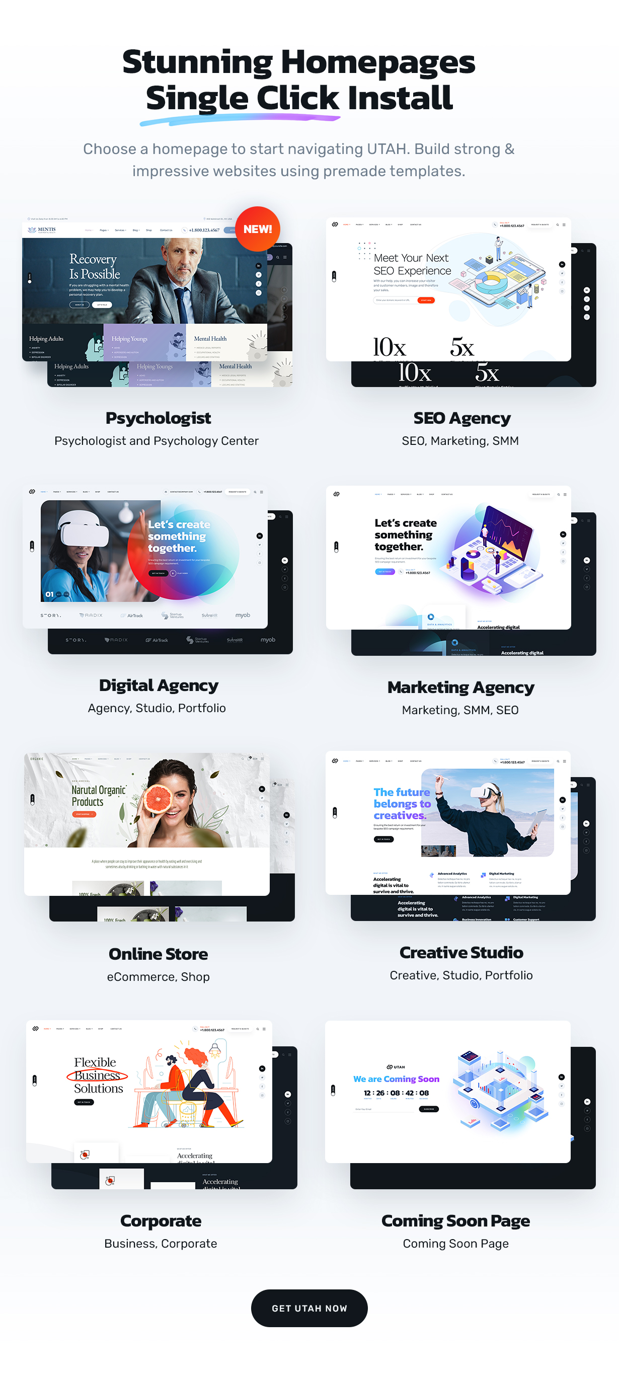 Utah – Mehrzweck-Business-WordPress-Theme – 2