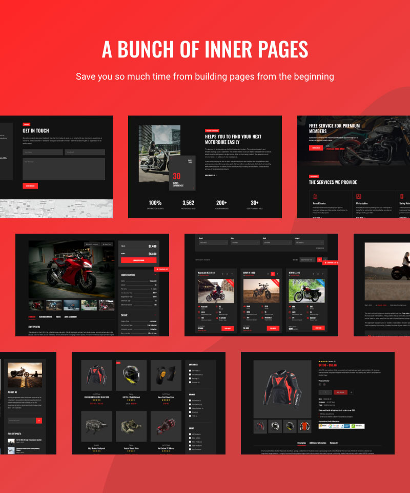 Autobike – WordPress-Theme für Motorradgeschäft und Fahrradverleih – 3