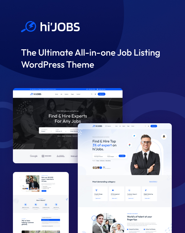 HiJobs – WordPress-Theme für Stellenanzeigen – 1