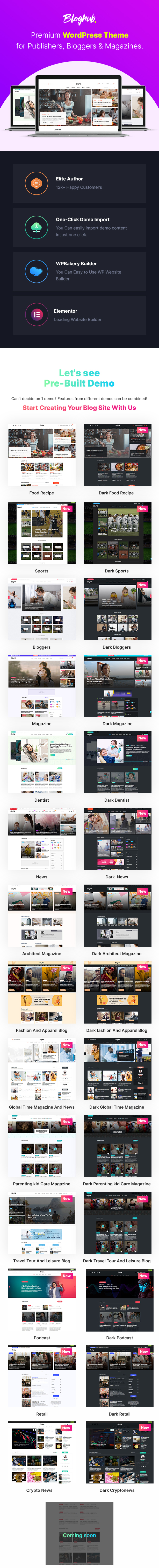 Elementor Blog & Magazine WordPress Theme mit AI Blog Content Generator – 6