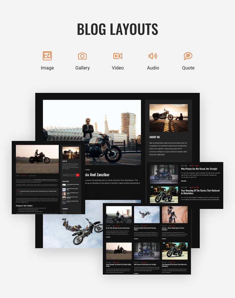 Autobike – WordPress-Theme für Motorradgeschäft und Fahrradverleih – 9