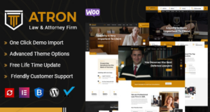 ATRON || Attorney & Lawyers WordPress Vorlage
