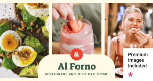 Al Forno – Restaurant- und Saftbar-Thema